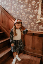 Pink Velvet Embroidered Berry Headband