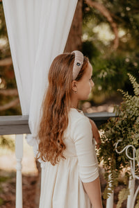 Taupe Ribbed Headband