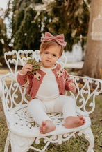 Red Gingham Printed Dolly Bow