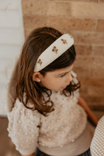 Velvet Embroidered Headband