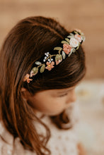 Ribbon Embroidery on Black Velvet Headband