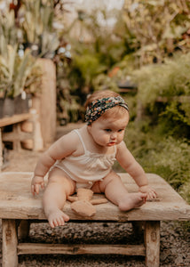 Multi Blossom Twisted Turban