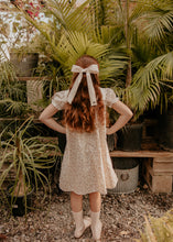 Ivory Silk Oversized Thin Bow