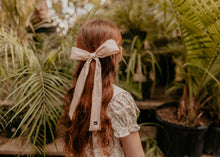 Pale Pink Oversized Silk Bow