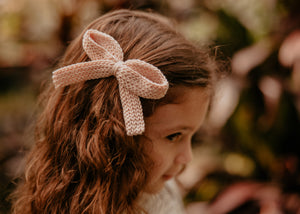 Crochet Pink Clip