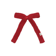 Red Crochet Knit Bow