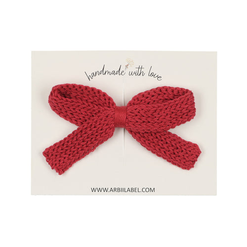 Crochet Red Clip