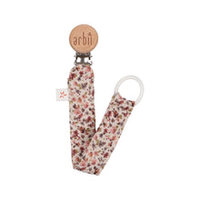 Floral Medley Pink Paci Clip